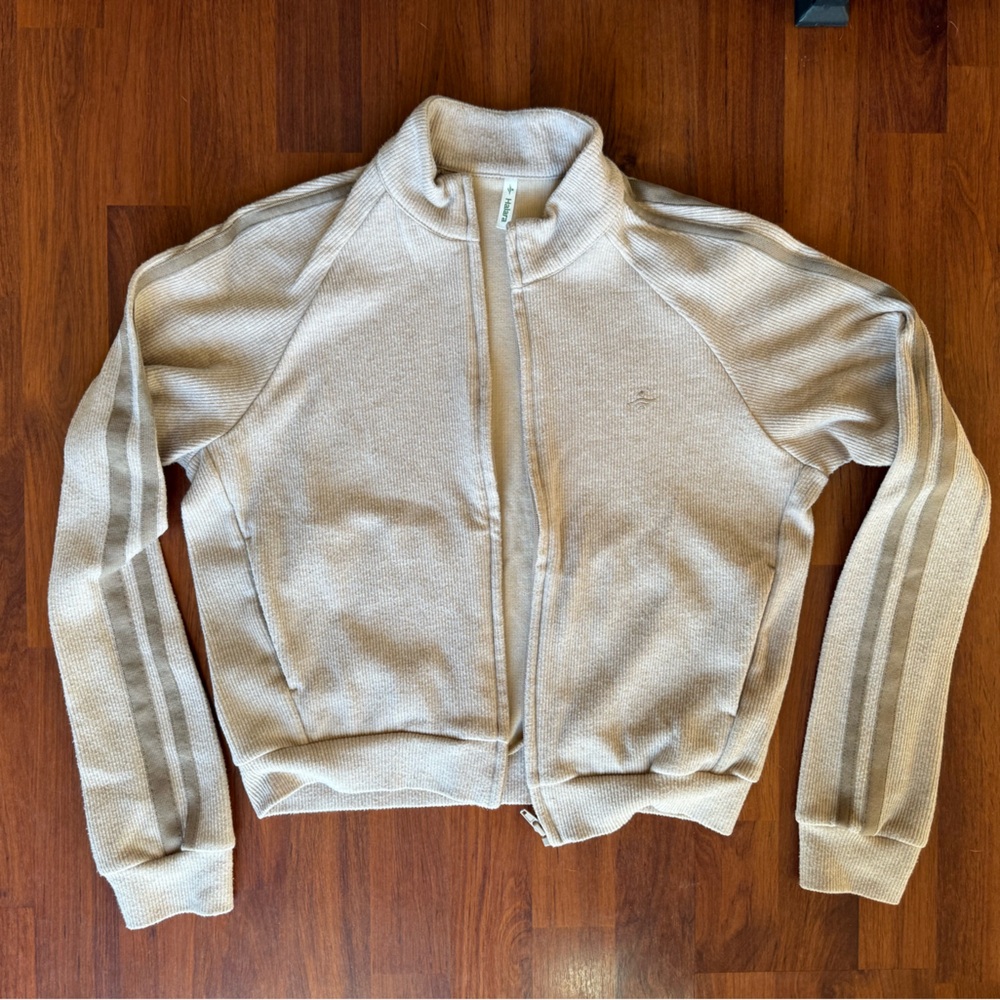 HALARA Light Beige Ribbed‎ Jacket - Picture 3 of 9